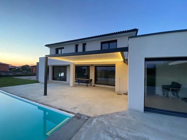 Pergola en aluminium