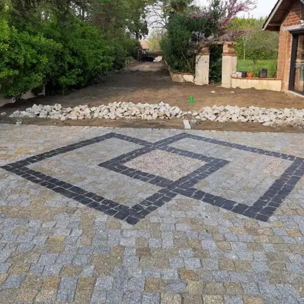 Pavés de granit haut de gamme