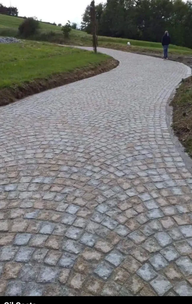 allees jardin paves granit