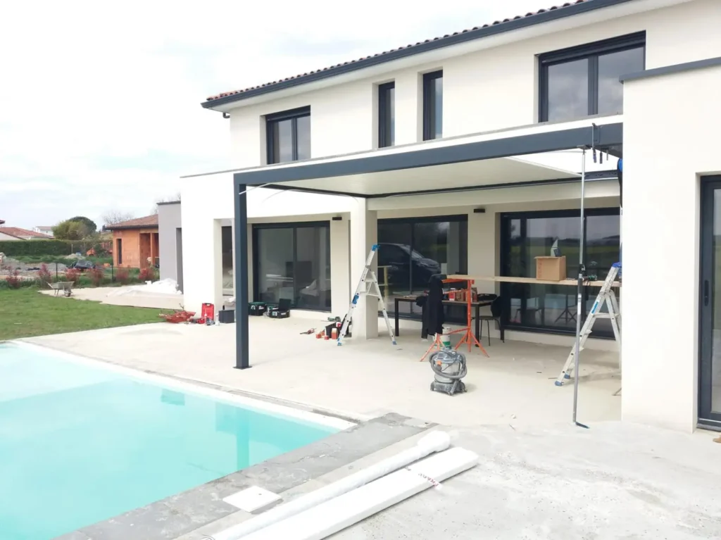 chantier amenagement exterieur