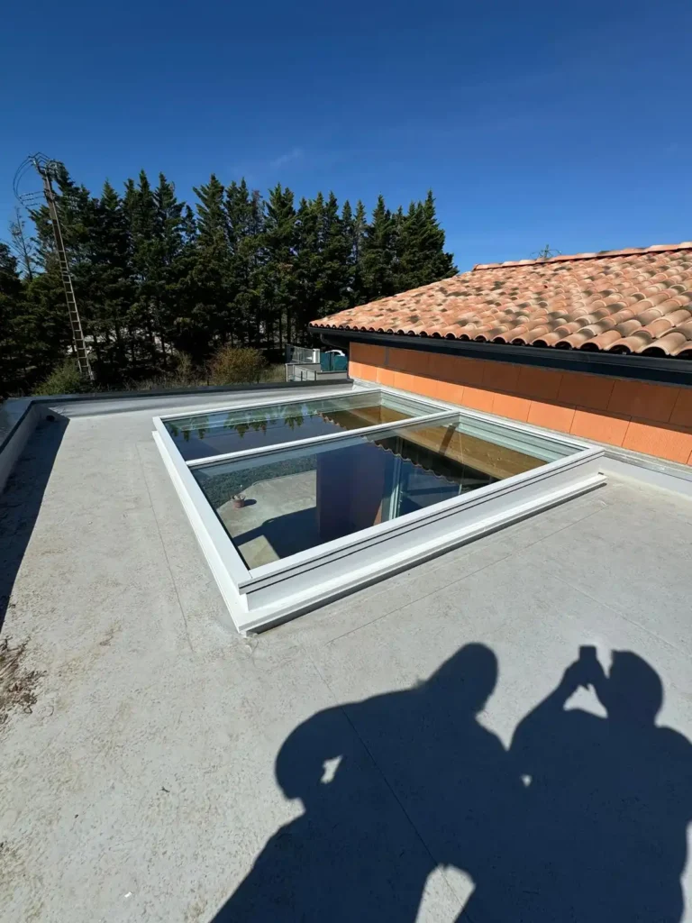 menuiserie aluminium toiture