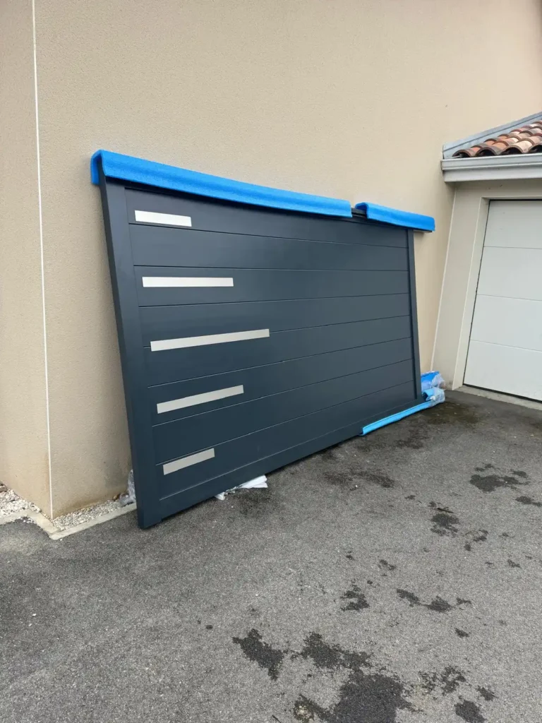 pose de portail motorise