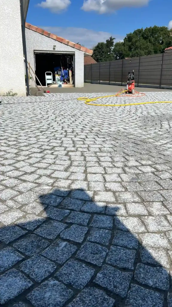 vue detaillee chemin carrossable